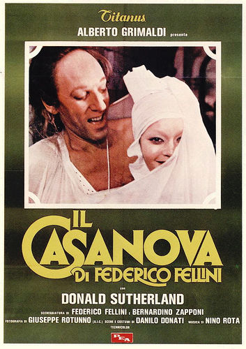 Il 'Casanova' di Federico Fellini e quello di Piero Chiara